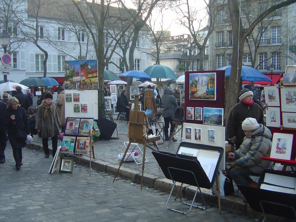 Duplex De Charme Au Coeur De Montmartre Apartment Париж Екстериор снимка